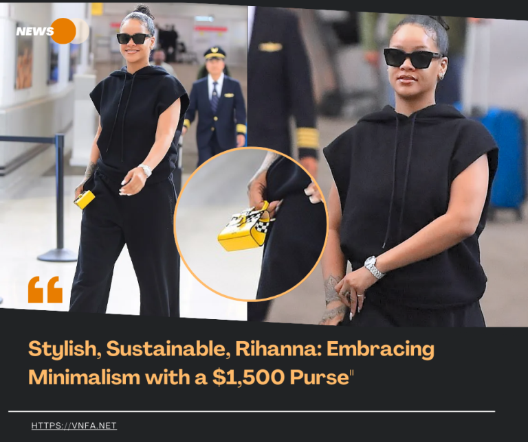 Stylish, Sustainable, Rihanna: Embracing Minimalism with a $1,500 Purse